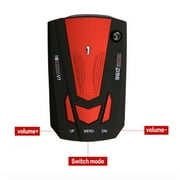 DAMIFU Long Range Speed Camera Detector with 360° Protection \u0026 Voice Alerts! Red